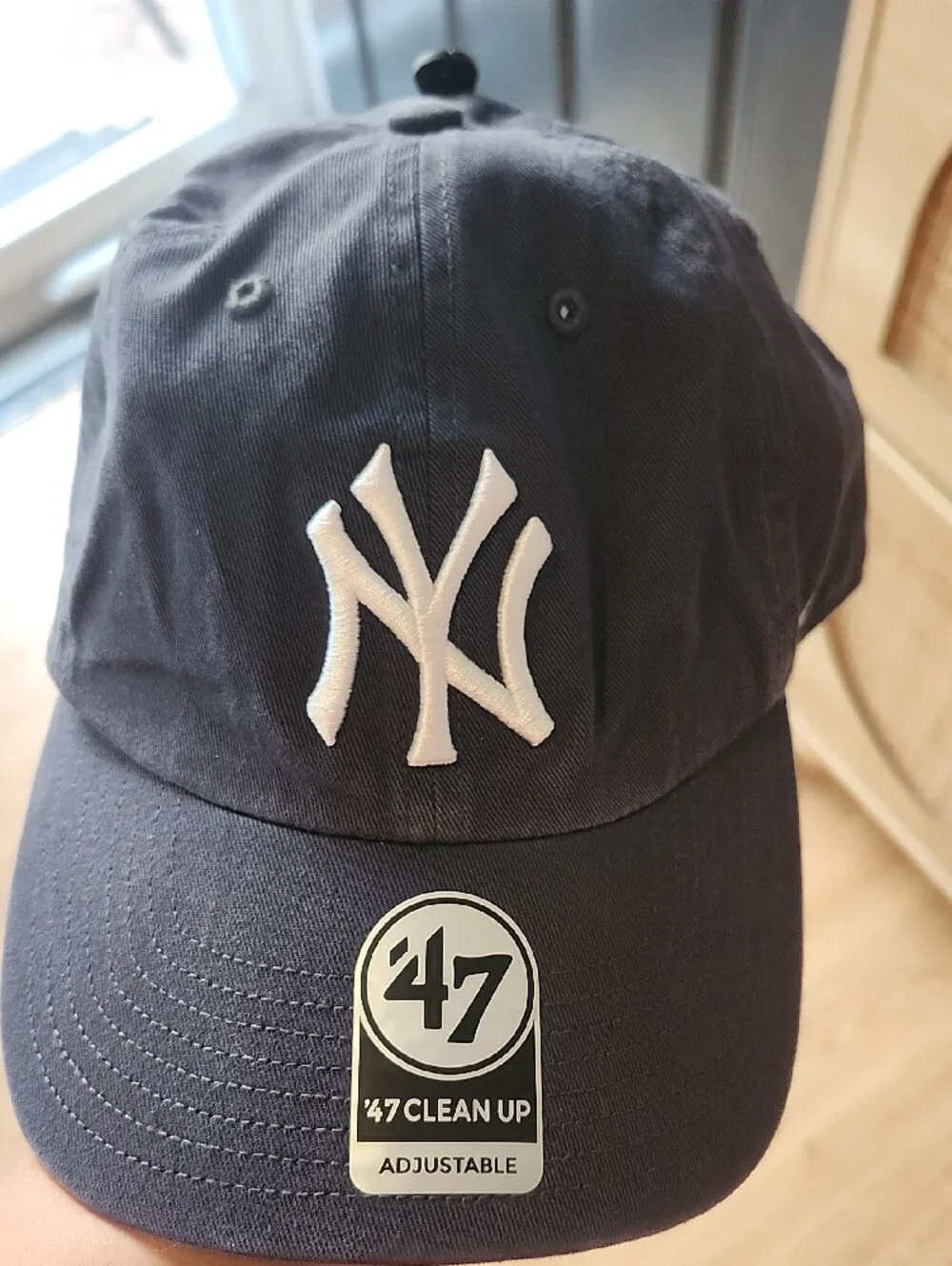 47 New York Yankees Navy Baseball Cap with White Logo